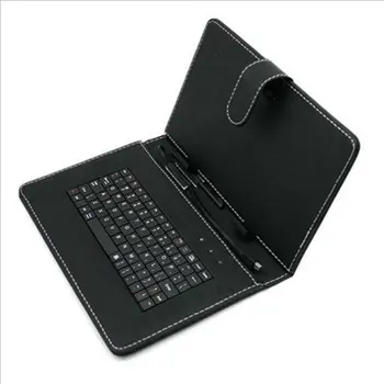 10,1-дюймовый чехол из искусственной кожи с USB-клавиатурой универсальный для планшетов Android и Windows