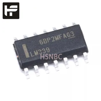 10 шт./лот, LM339DR, LM339 SOIC-14, 100% Абсолютно Новый Оригинальный чип IC в наличии