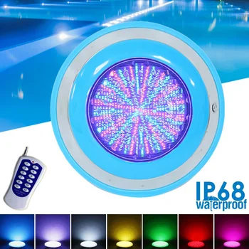 18 Вт RGB светодиодный Светильник для Бассейна IP68 Водонепроницаемый AC/DC12V 6 Вт 9 Вт 12 Вт Открытый RGB Подводный Светильник для Пруда СВЕТОДИОДНЫЙ Прожектор Piscina Luz