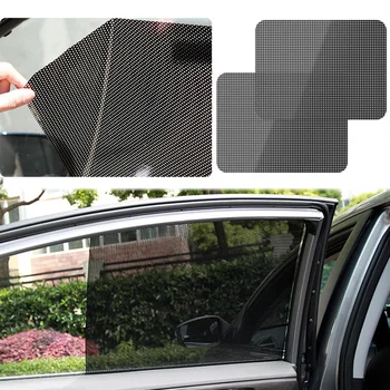 2 шт. Наклейка на солнцезащитный козырек для автомобиля, наклейки со статической адгезией, Защита от ультрафиолета, Автомобильная крышка для окон, многоразовые наклейки