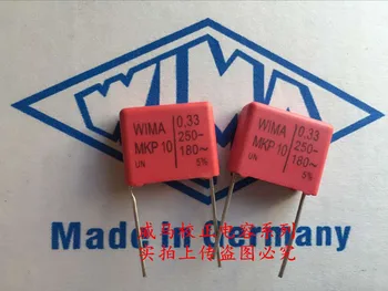 2020 горячая распродажа 10 шт./20 шт. Германия WIMA MKP10 250V 0,33МКФ 250V 334 330nf P: 15 мм Аудио конденсатор Бесплатная доставка
