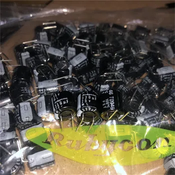 30 шт./лот, оригинальные миниатюрные высокочастотные алюминиевые электролитические конденсаторы серии Rubycon ML, Бесплатная доставка