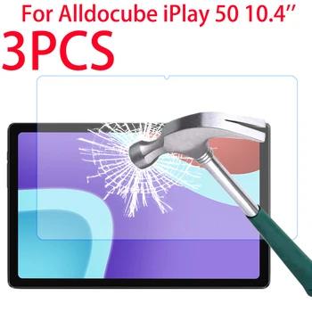 3ШТ Пленка из закаленного стекла 9H для Alldocube iPlay 50 iPlay50 10,4-дюймовый протектор экрана для планшетов iPlay 50 Защитные пленки