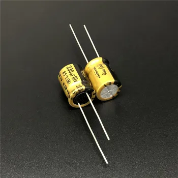 5шт/50шт 330 мкФ 10 В NICHICON MUSE серии FG (чистое золото) 10x12,5 мм 10v330 мкФ Высококачественный аудио конденсатор HIFI