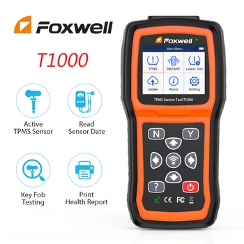 Foxwell T1000 TPMS Trigger ToolRF брелок для проверки системы контроля давления в шинах Тестер Детектор Активировать Программу Проверки датчиков TPMS