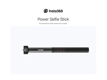 HTT-H58 Insta360 Power Selfie Stick Пульт дистанционного управления для Insta 360 X3/ONE X2/RS/R Оригинал