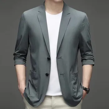 Z654-2023 мужская новая корейская модная профессиональная куртка для делового отдыха, роскошный костюм в стиле Yinglun