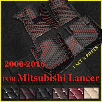 Автомобильные коврики для Mitsubishi Lancer 2006 2007 2008 2009 2010 2011 2012 2013 2014 2015 2016 Автомобильные накладки для ног, аксессуары для интерьера
