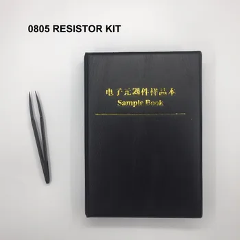 Бесплатная Доставка 8500шт 1% 0805 smd комплект резисторов 0805 ассортимент резисторов книга образцов для книги резисторов 170 значение * 50 шт. комплект резисторов