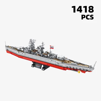 Военный MOC Deutschland фрегат строительный блок Комплект линкора Военно-морской военный корабль модель кирпичей Армейский набор Оружия крейсер транспортное средство
