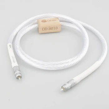 Высокое качество за штуку Odin Чистого Серебра Коаксиальный цифровой кабель Fever Audio Аудиокабель AES/EBU Сигнальный кабель