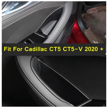 Дверные Поручни Разобрать Ящик Для Хранения Авто Органайзер Лоток Подходит Для Cadillac CT5 CT5-V 2020 2021 2022 Комплект Для Ремонта Интерьера Аксессуары
