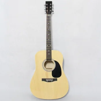 Дешевая Народная Акустическая гитара Хорошего качества На заказ FAG-110, фанера из липы, 41 Дюймовые Акустические гитары