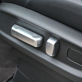 Для Honda Odyssey 2015 2016 2017 2018 ABS Матовый Переключатель регулировки автомобильного сиденья декоративная Крышка отделка аксессуары для укладки автомобилей 4 шт