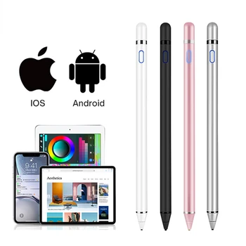 Для iPad Карандаш Стилус для Apple Pencil Сенсорная ручка Для Телефона iPad Pro Samsung Huawei Xiaomi Карандаш Планшет Мобильный IOS Android