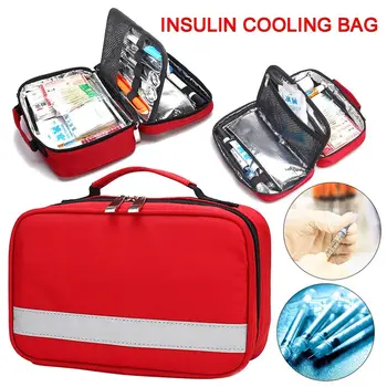 Карман без Геля, термоизолированный охладитель Medicla, сумка для охлаждения инсулина, морозильная камера для лекарств от диабета, защита от таблеток