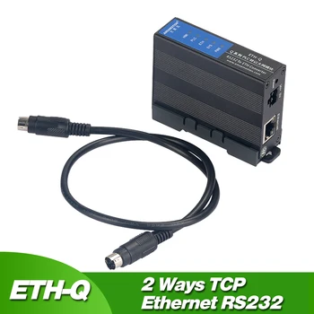 Коммуникационный модуль преобразователя ETH-Q RS232 в ETH для ПЛК Mitsubishi серии Q Q00UJ Q0XU Q0XUDH Q02 QXXH