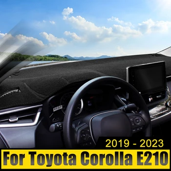 Крышка приборной панели Автомобиля, Предотвращающая Попадание Света, Анти-УФ-Ковер, Нескользящие Коврики Для Toyota Corolla E210 2019 2020 2021 2022 2023 Hybrid