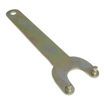 металлический ключ для угловой шлифовальной машины диаметром 30 мм с фланцевым ключом подходит для многих ступиц шлифовальных машин, оправок для электроинструментов и других устройств и крепежа