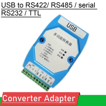 многофункциональный USB-конвертер в RS422/RS485/последовательный RS232/TTL 5 В/3,3 В с оптической изоляцией Адаптер FT232/422 485 232