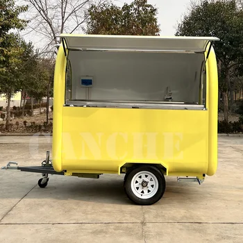 Новозеландский киоск для бургеров, передвижной грузовик для еды, передвижной грузовик для кофе, прицеп для мороженого