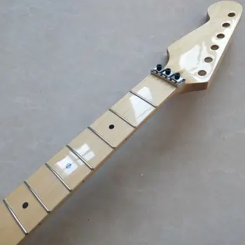 Обратная головка 22 Ладовый Гитарный Гриф 25,5-дюймовый Кленовый гриф с деталями из стопорной гайки