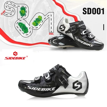 Обувь для шоссейного велоспорта Sidebike, самоблокирующаяся обувь для верховой езды, мужская и женская профессиональная спортивная обувь, дышащие легкие уличные кроссовки