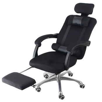 Офисный стул из сетчатой ткани, Откидывающийся Компьютерный стул, Простота, Современная Офисная мебель, вращающаяся с помощью ножной педали