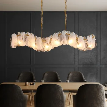 Подвесная светодиодная лампа Fashion island Lighting современная ресторанная Люстра дизайнерский декор для гостиной