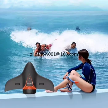 Подводный скутер для дайвинга /Морской скутер с креплением для экшн-камеры // Перезаряжаемый / для дайвинга и подводного плавания