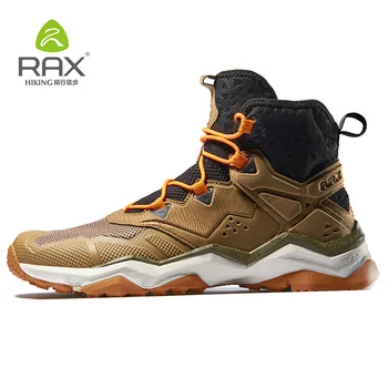 Походная обувь Rax, водонепроницаемые спортивные кроссовки для мужчин, походные ботинки, Зимние ботинки, теплая легкая походная обувь, дышащая