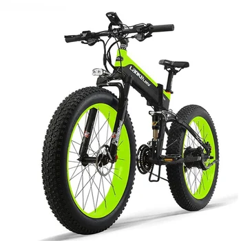 Прямая доставка со склада в США по индивидуальному заказу 1000 Вт электрический горный велосипед 48 В 17,5 АЧ литиевая батарея 26 дюймов fat tire ebike