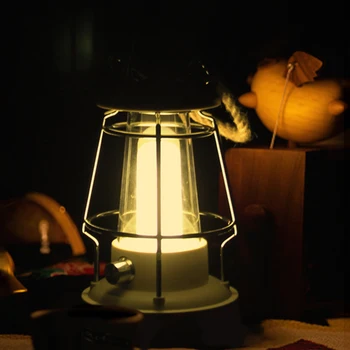 Ретро походный фонарь, портативная походная лампа для отдыха на открытом воздухе