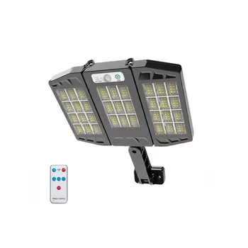 Складной Светильник на солнечных батареях IP65 С датчиком движения, Садовая дорожка, Парковая дорожка, дорожка для двора, Уличная лампа для ландшафтного освещения