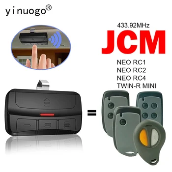 Совместимость с JCM NEO RC1 RC2 RC4 TWIN-R MINI Управление гаражными Воротами 433,92 МГц Подвижный Код Открывания Гаражных ворот JCM Пульт дистанционного Управления