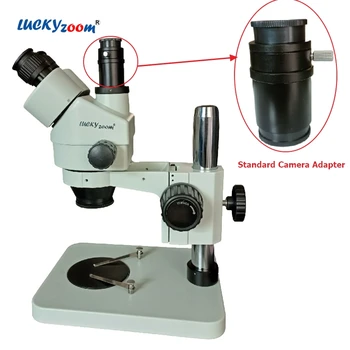 Стандартный адаптер для камеры с тринокулярным микроскопом 1X C-Mount Адаптер для подключения цифровой CCD-камеры Trinocular Microscopio USB