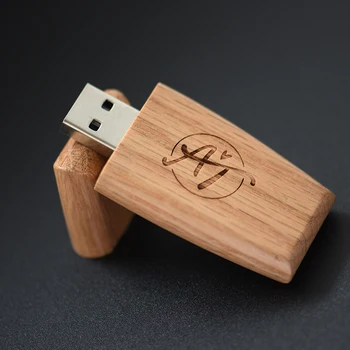 Флэш-накопители JASTER USB 2.0 128 ГБ Личные Подарки Флешки 64 ГБ Свадебные Подарки Memory Stick 32 ГБ 8 ГБ Бесплатный Флешка с Пользовательским Логотипом