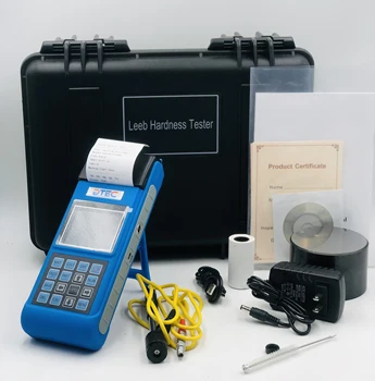 Цветной твердомер Leeb, цветной экран, встроенный принтер, многофункциональное программное обеспечение CE ASTM 600, Группы хранения данных