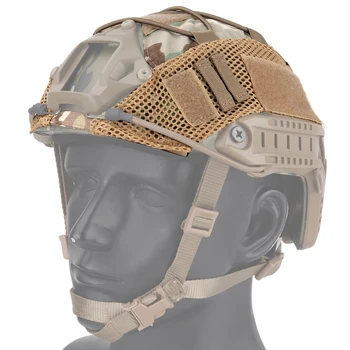 Чехол для тактического шлема Fast MH PJ BJ Airsoft Paintball Армейские Военные Принадлежности для охоты multicam Multicamo Mesh